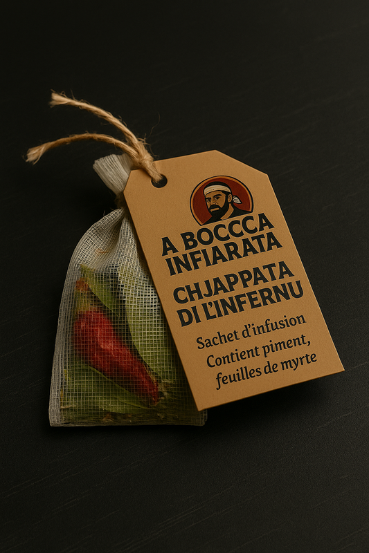 Recharge infusion Chjappata – Piment Reaper & Myrte sauvage