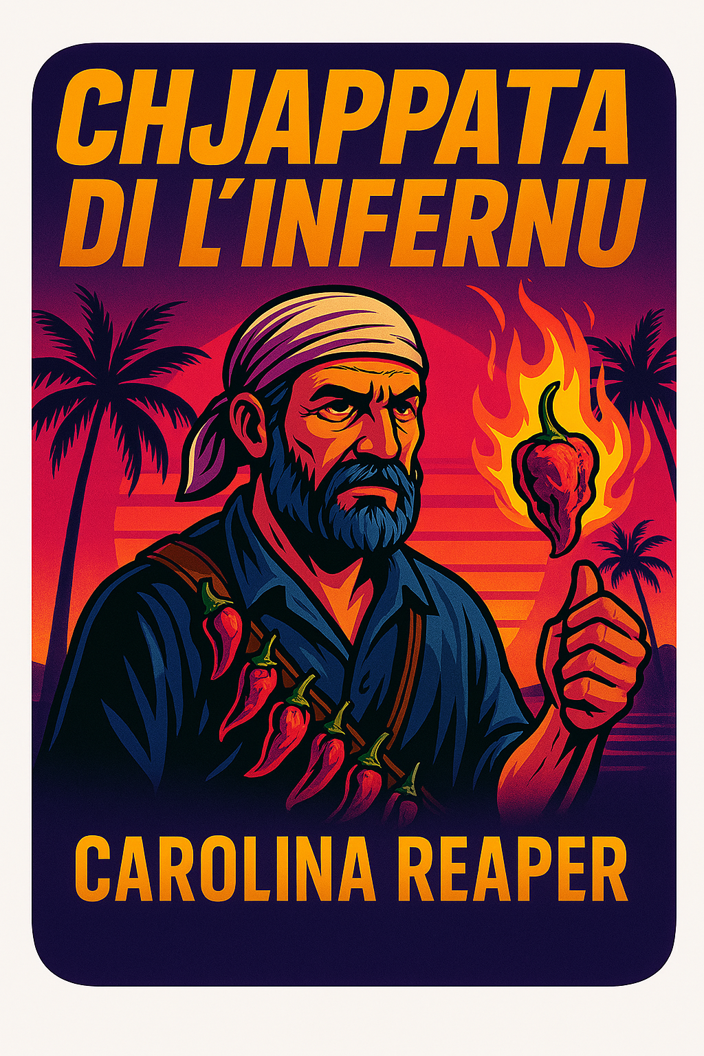 Chjappata di l’infernu – Carolina Reaper 30ml